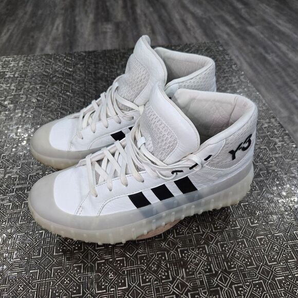 ? Adidas Yeezy Y-3 GR.1P Core White Size 8 Excellent Condition